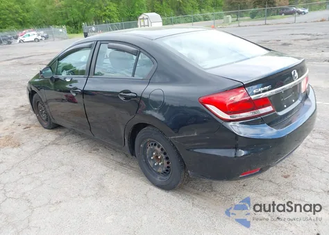 2013 Honda Civic Lx from USA, damaged, VIN 19XFB2F5XDE294877